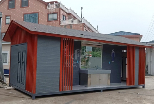 移動(dòng)廁所也可以建造的跟房子一樣漂亮嗎？